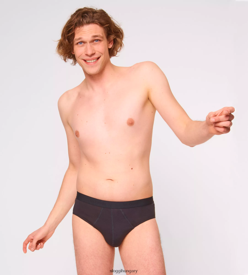 fehérneműt HU sloggi férfiak 24/7 midi alsónadrág fekete J8248B763