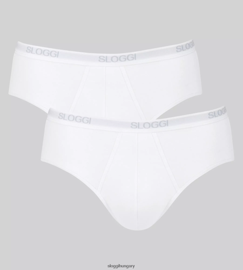 fehérneműt HU sloggi férfiak alap midi alsónadrág fehér J8248B786