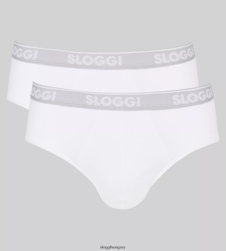 fehérneműt HU sloggi férfiak go abc midi shorts fehér J8248B838