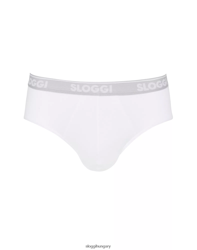 fehérneműt HU sloggi férfiak go abc midi shorts fehér J8248B838