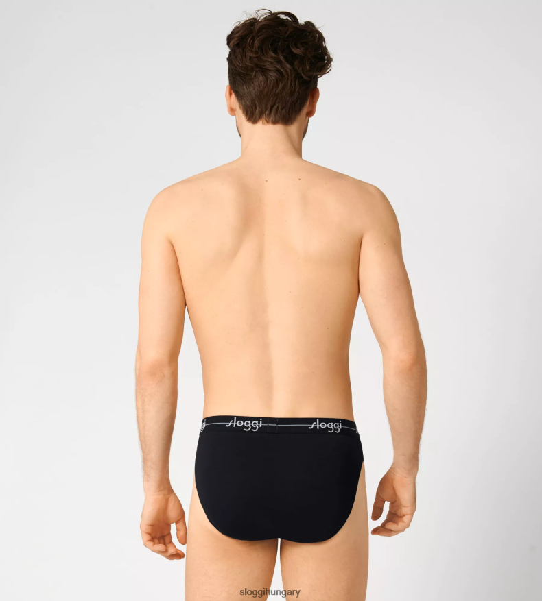 fehérneműt HU sloggi férfiak indítsa el a mini rövidnadrágokat fekete J8248B833