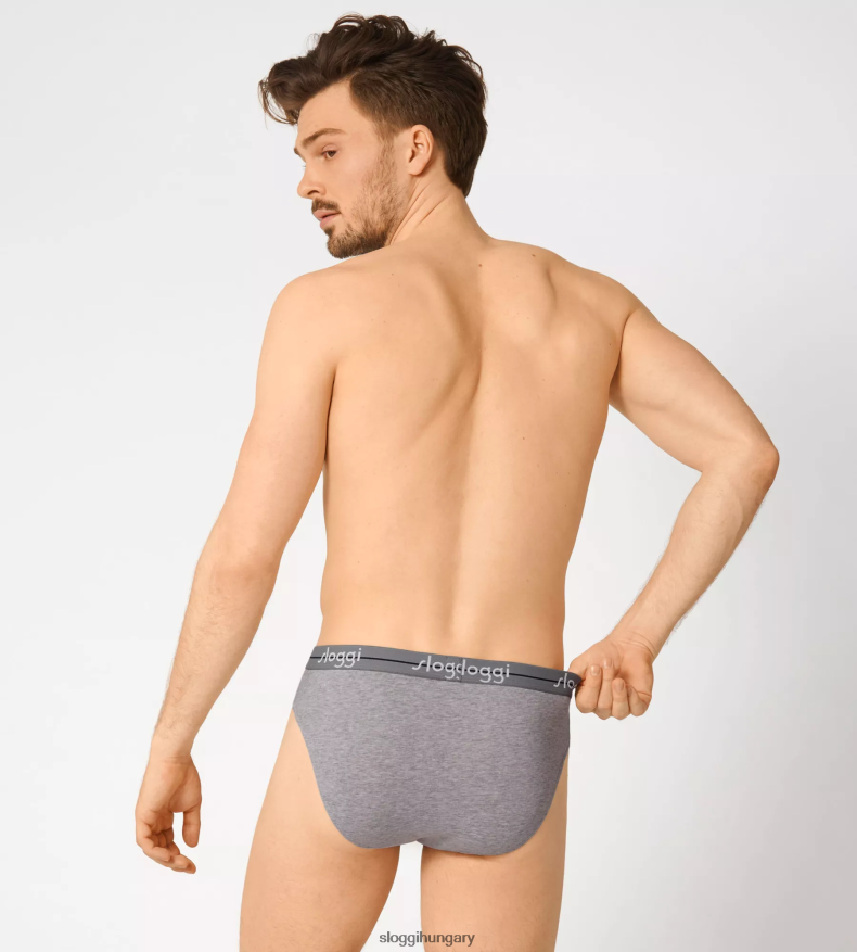 fehérneműt HU sloggi férfiak indítsa el a mini rövidnadrágokat szürke kombináció J8248B814