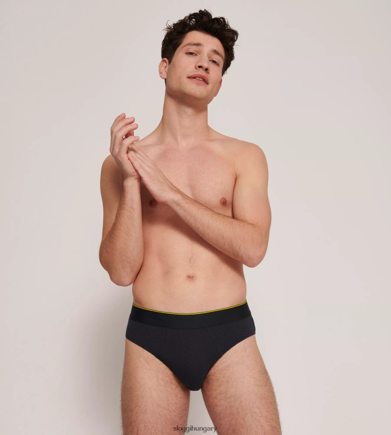 fehérneműt HU sloggi férfiak mindig légies midi alsónadrág fekete J8248B862