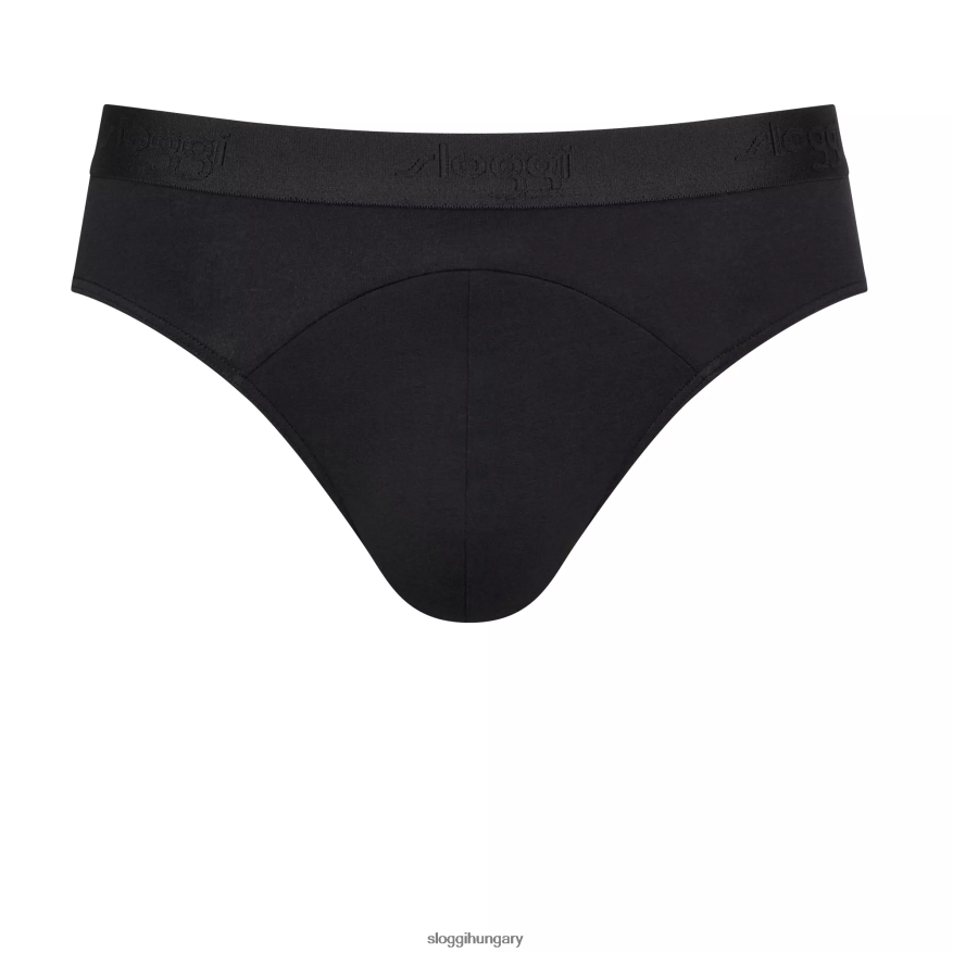 fehérneműt HU sloggi férfiak mindig puha midi alsónadrág fekete J8248B766