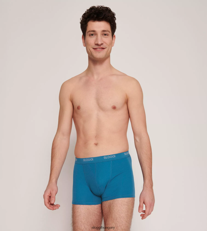 fehérneműt HU sloggi férfiak alap rövidnadrág mykonos kék J8248B852