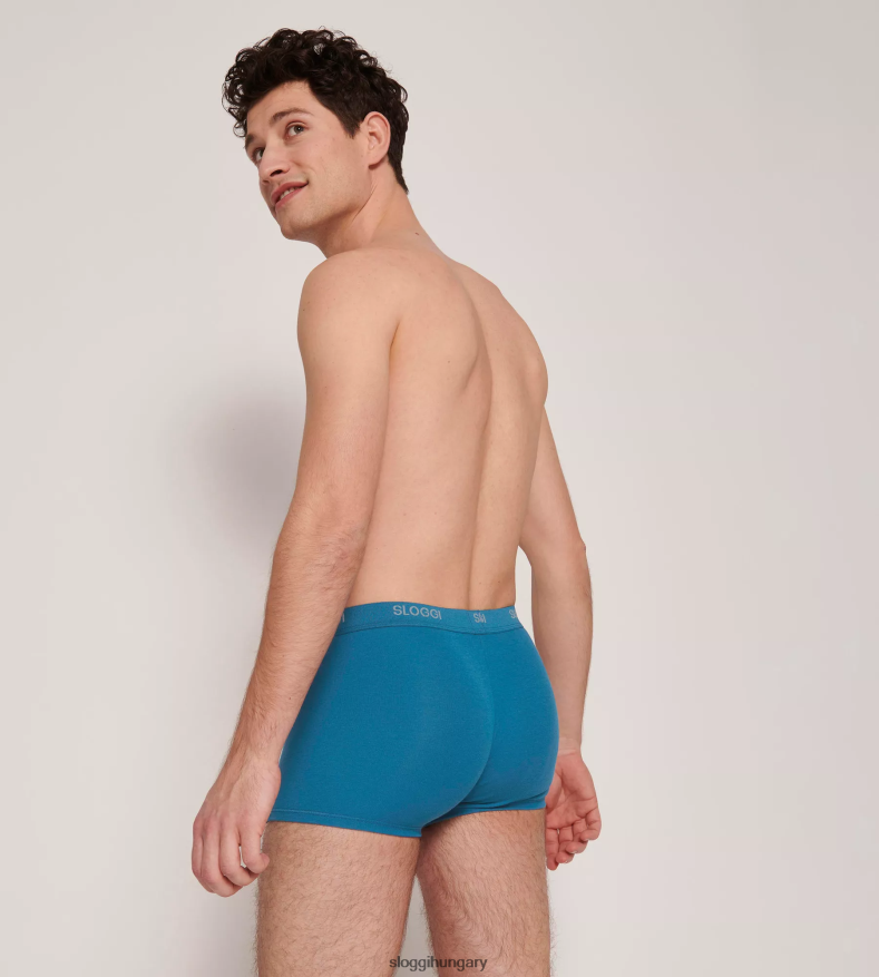fehérneműt HU sloggi férfiak alap rövidnadrág mykonos kék J8248B852