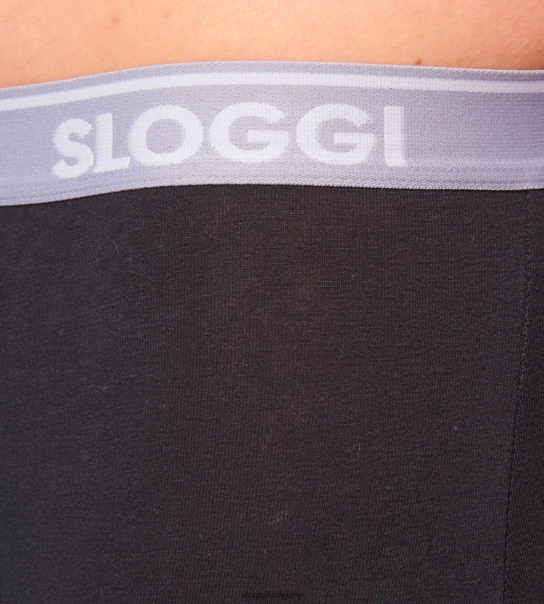 fehérneműt HU sloggi férfiak menj abc short fekete J8248B891