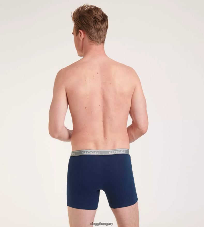 fehérneműt HU sloggi férfiak menj abc short kék fekete J8248B907