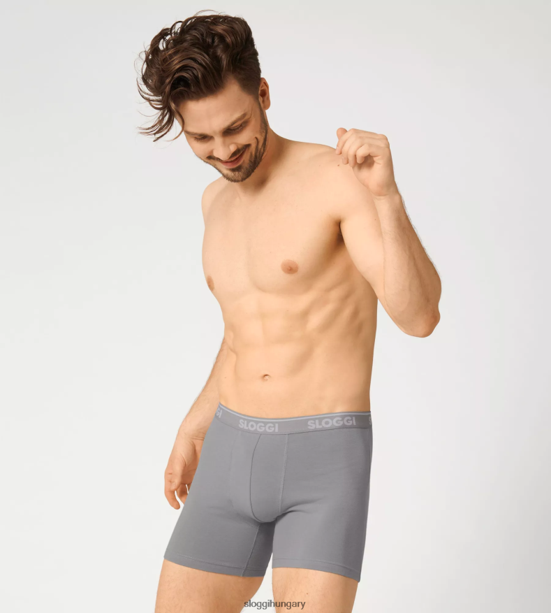 fehérneműt HU sloggi férfiak menj abc short kőszürke J8248B913