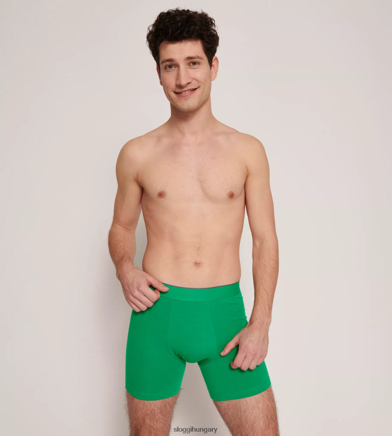 fehérneműt HU sloggi férfiak mindig légies rövidnadrág zöld - fény kombináció J8248B740