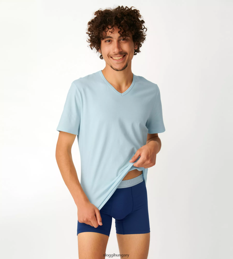 fehérneműt HU sloggi férfiak mindig menő rövidnadrág alkonykék J8248B925