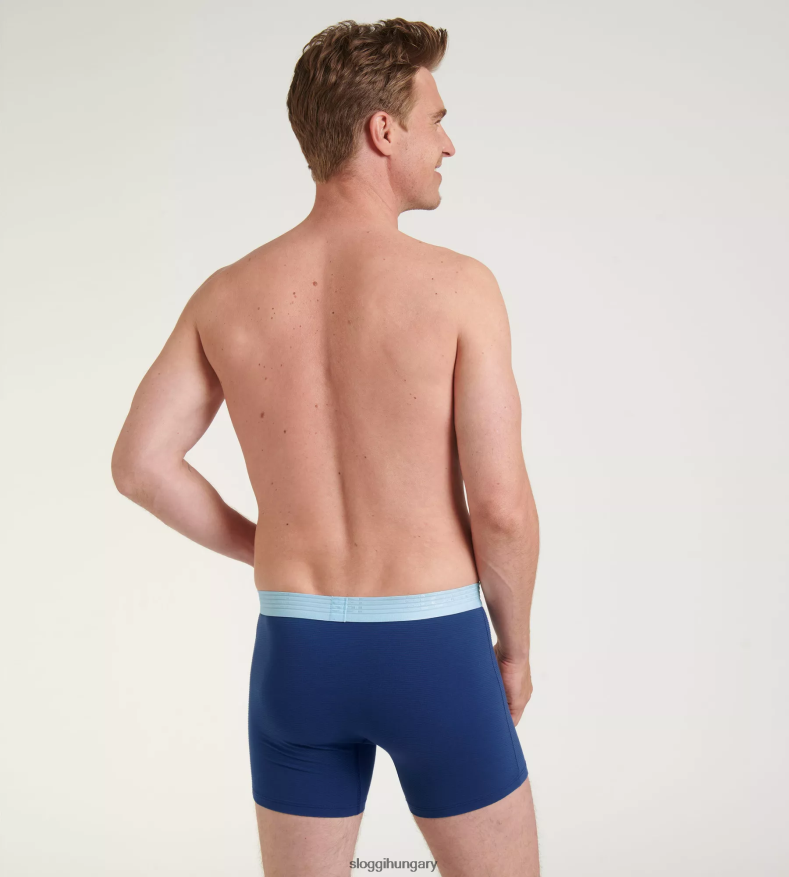 fehérneműt HU sloggi férfiak mindig menő rövidnadrág kék-sötét kombináció J8248B924