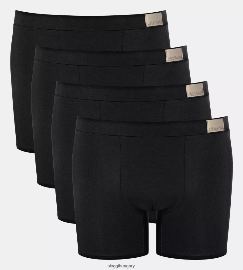 fehérneműt HU sloggi férfiak natúr rövidnadrág fekete J8248B876