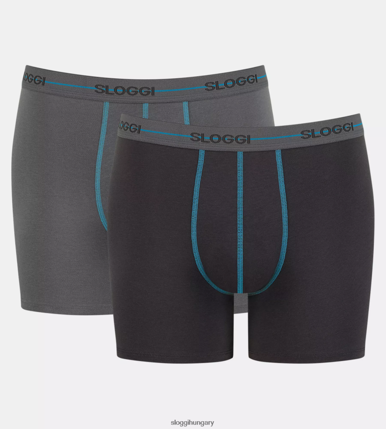 fehérneműt HU sloggi férfiak start rövidnadrág barna - világos kombináció J8248B742