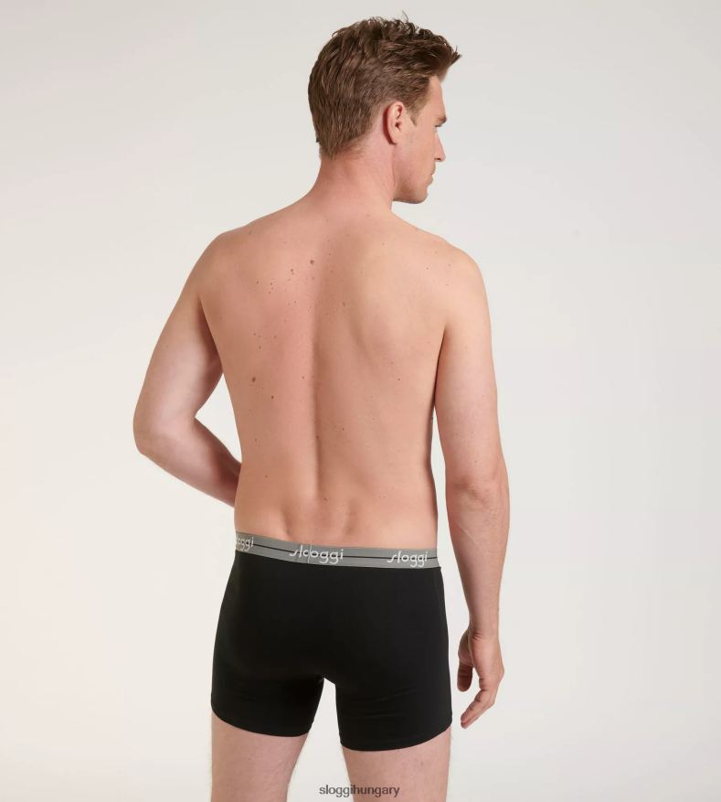 fehérneműt HU sloggi férfiak start rövidnadrág fekete J8248B858