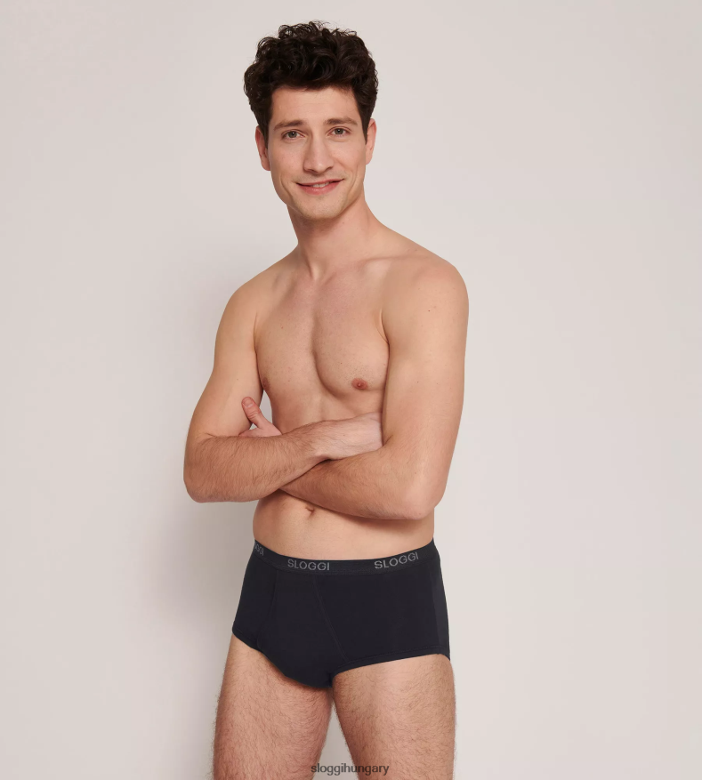 fehérneműt HU sloggi férfiak alap maxi alsónadrág fekete J8248B834