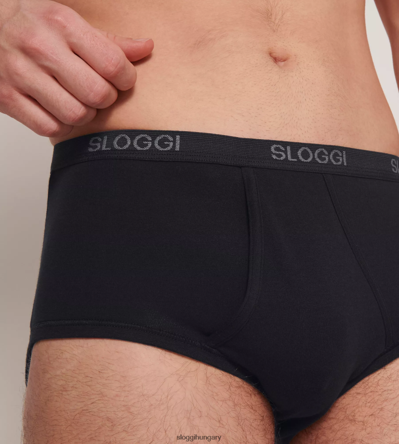 fehérneműt HU sloggi férfiak alap maxi alsónadrág fekete J8248B834