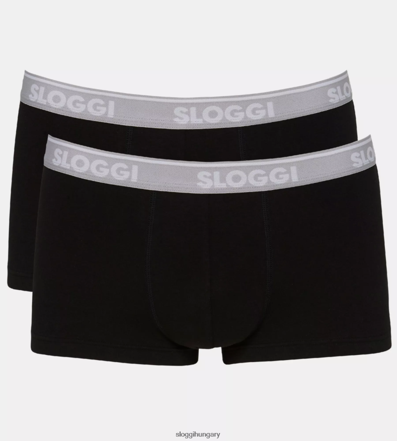 fehérneműt HU sloggi férfiak go abc hipster shorts fekete J8248B885