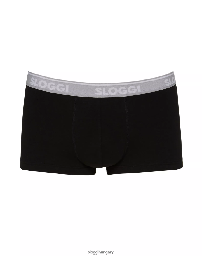 fehérneműt HU sloggi férfiak go abc hipster shorts fekete J8248B885
