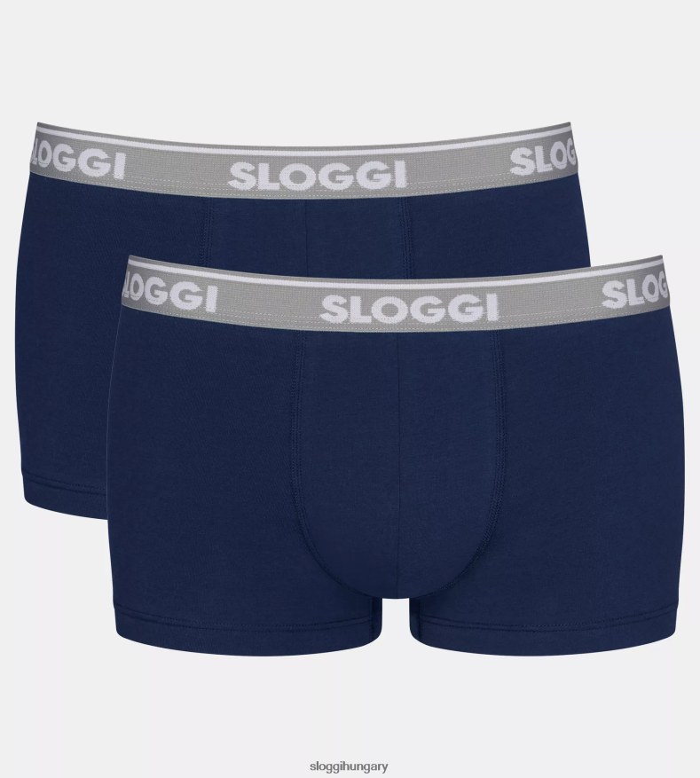 fehérneműt HU sloggi férfiak go abc hipster shorts kék fekete J8248B781