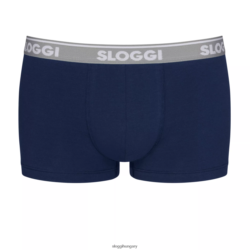 fehérneműt HU sloggi férfiak go abc hipster shorts kék fekete J8248B781