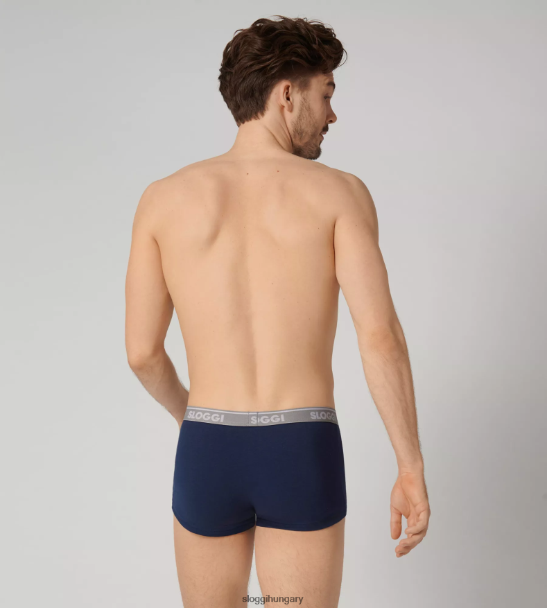 fehérneműt HU sloggi férfiak go abc hipster shorts kék fekete J8248B781