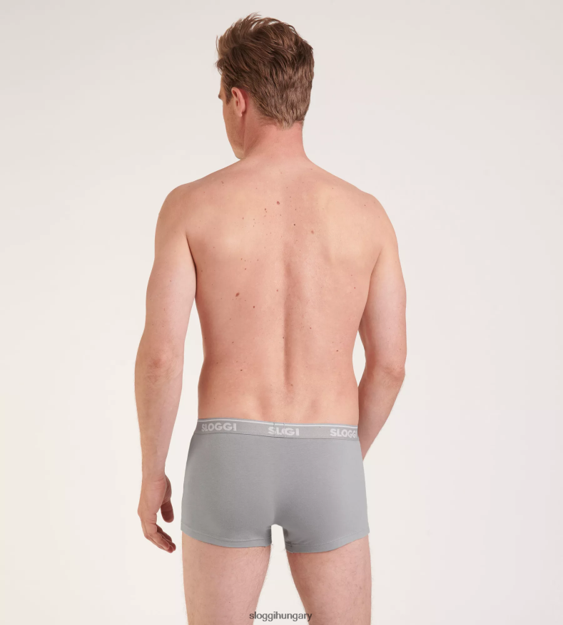 fehérneműt HU sloggi férfiak go abc hipster shorts kőszürke J8248B928