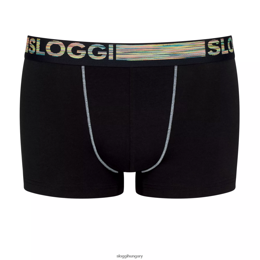 fehérneműt HU sloggi férfiak go abc natural hipster shorts fekete J8248B889