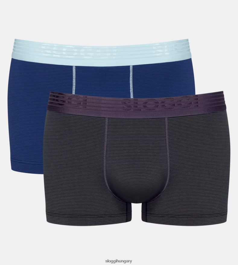 fehérneműt HU sloggi férfiak valaha menő csípőnadrág kék-sötét kombináció J8248B927