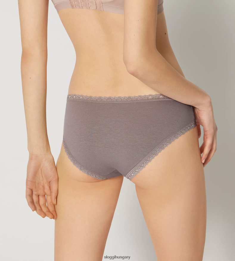 nadrág | HU sloggi nők 24/7 hétvégi csípőnadrág bőr - sötét kombináció J8248B514