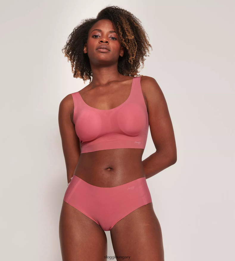 nadrág | HU sloggi nők nulla érzésű csípőnadrág sivatagi rózsa J8248B23