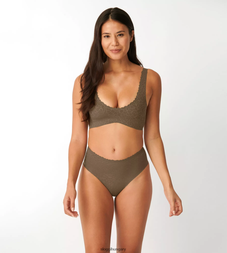 nadrág | HU sloggi nők nulla érzésű csipke csípőnadrág bükkfa J8248B616