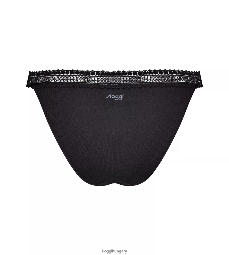 nadrág | HU sloggi nők go bordás brazil nadrág fekete J8248B452