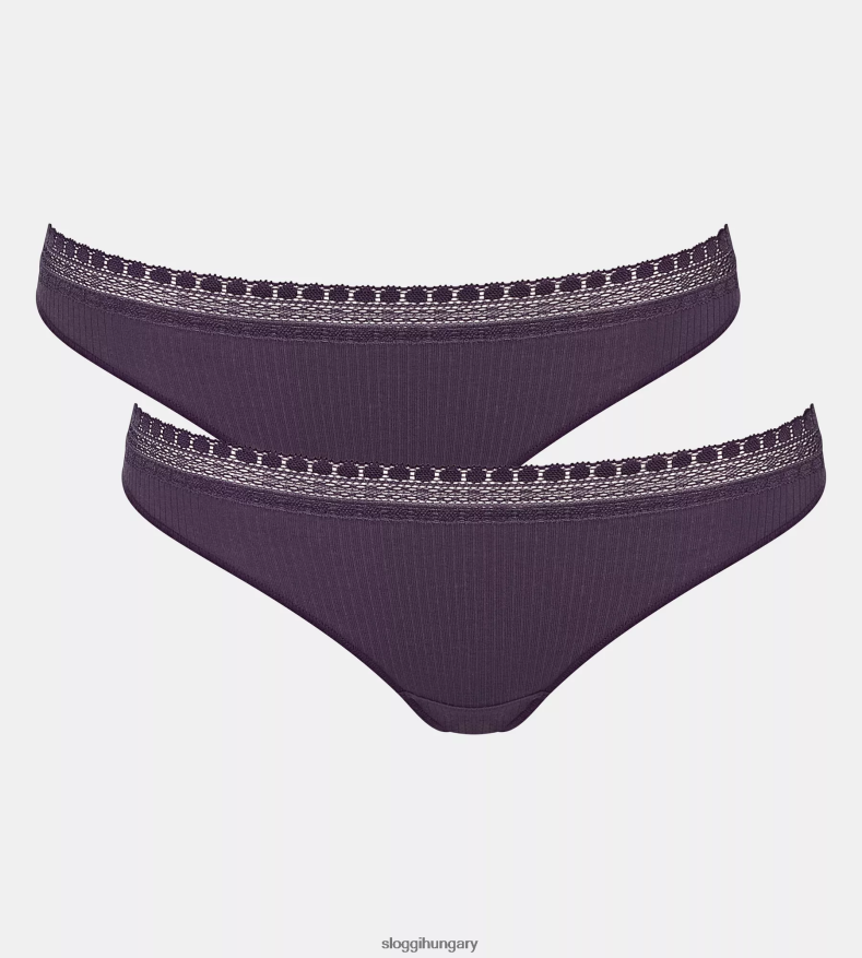 nadrág | HU sloggi nők go bordás brazil nadrág áfonya J8248B346