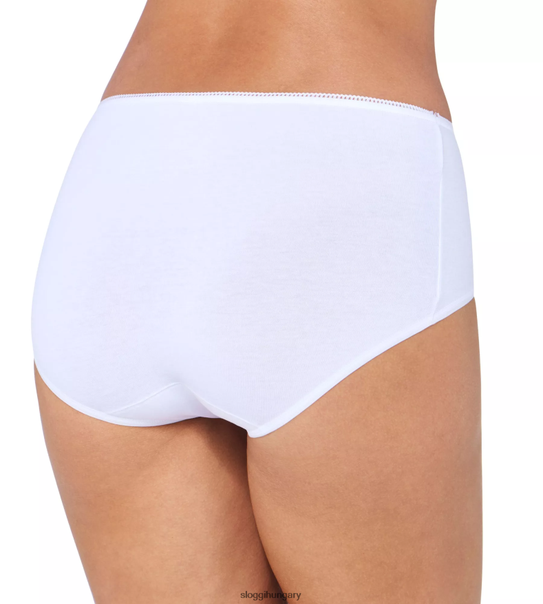 nadrág | HU sloggi nők 24/7 pamut midi nadrág fehér J8248B63