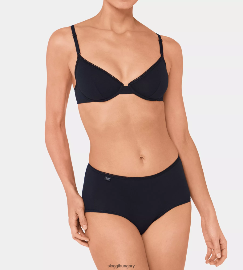 nadrág | HU sloggi nők 24/7 pamut midi nadrág fekete J8248B294