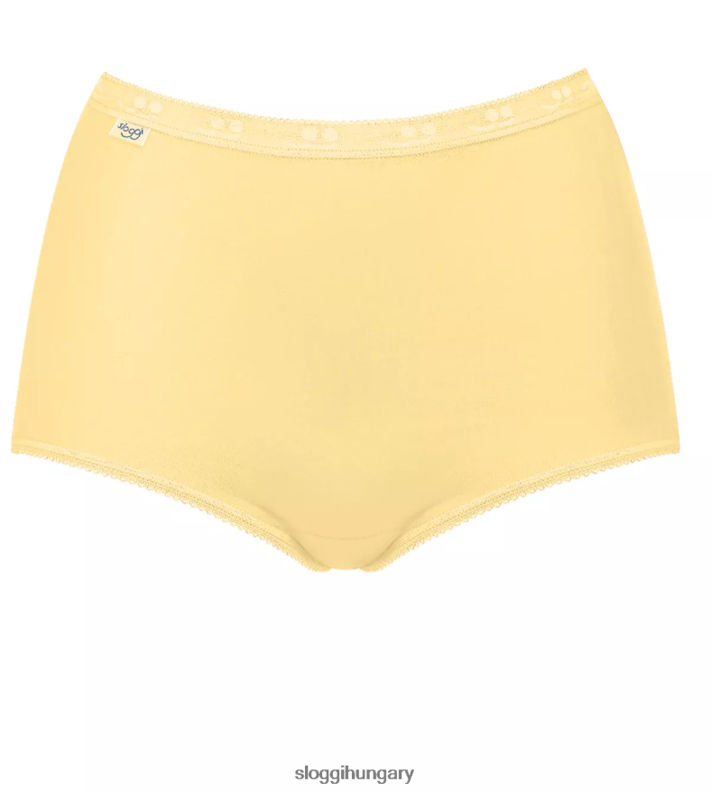 nadrág | HU sloggi nők alap+ maxi nadrág sárga - világos kombináció J8248B395