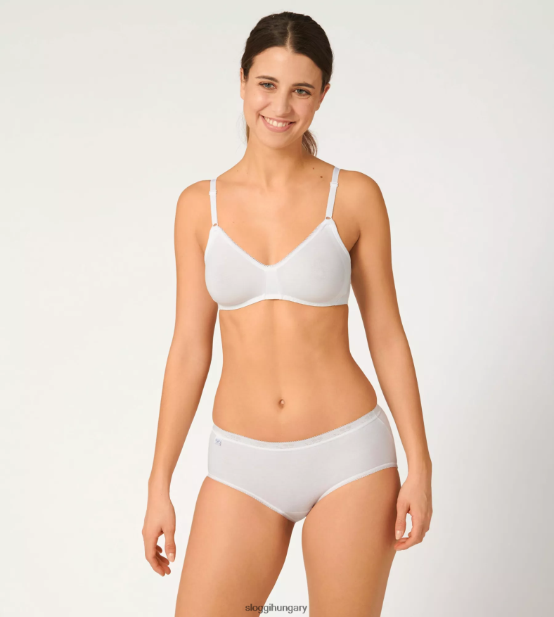 nadrág | HU sloggi nők alap+ midi nadrág fehér J8248B236