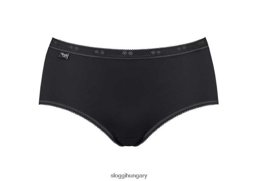 nadrág | HU sloggi nők alap+ midi nadrág fekete J8248B103