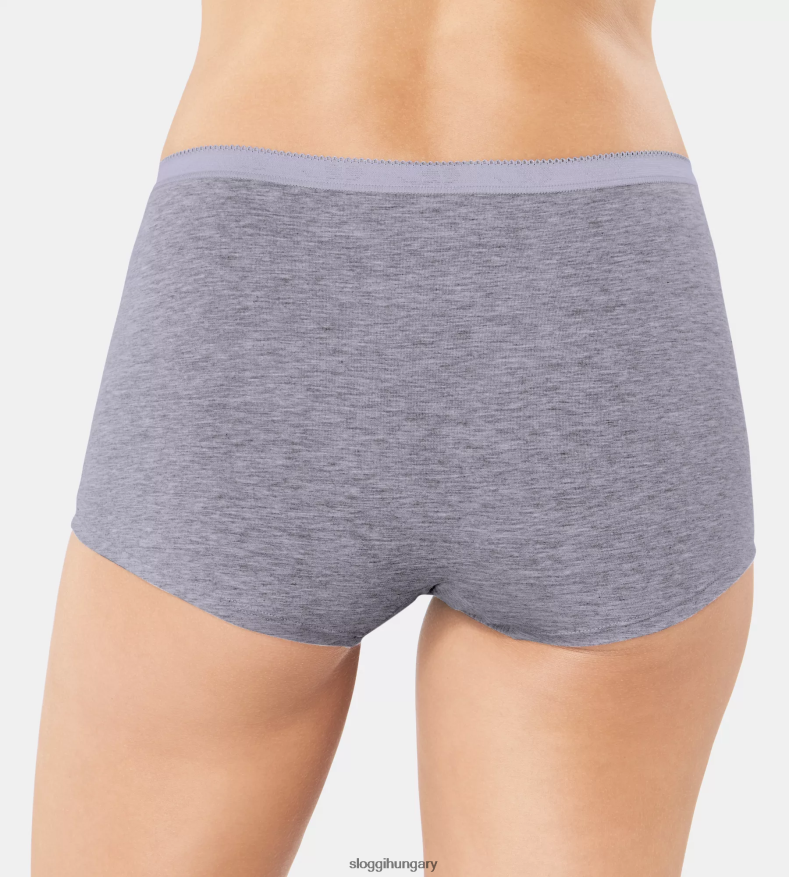 nadrág | HU sloggi nők alap+ rövid nadrág szürke kombináció J8248B157