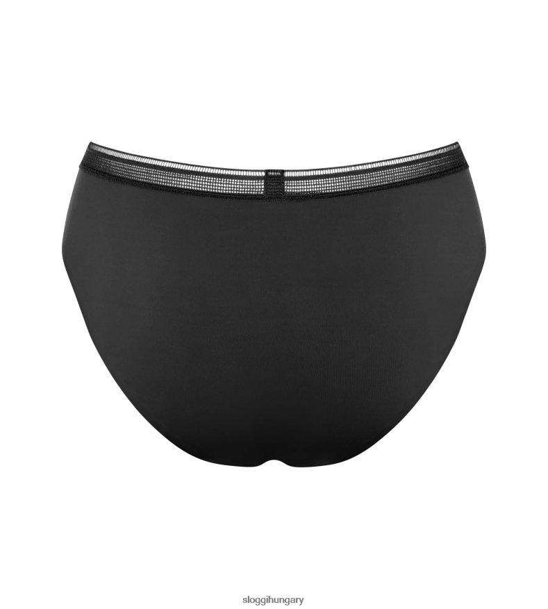 nadrág | HU sloggi nők body adapt twist magasszárú alsónadrág fekete J8248B456