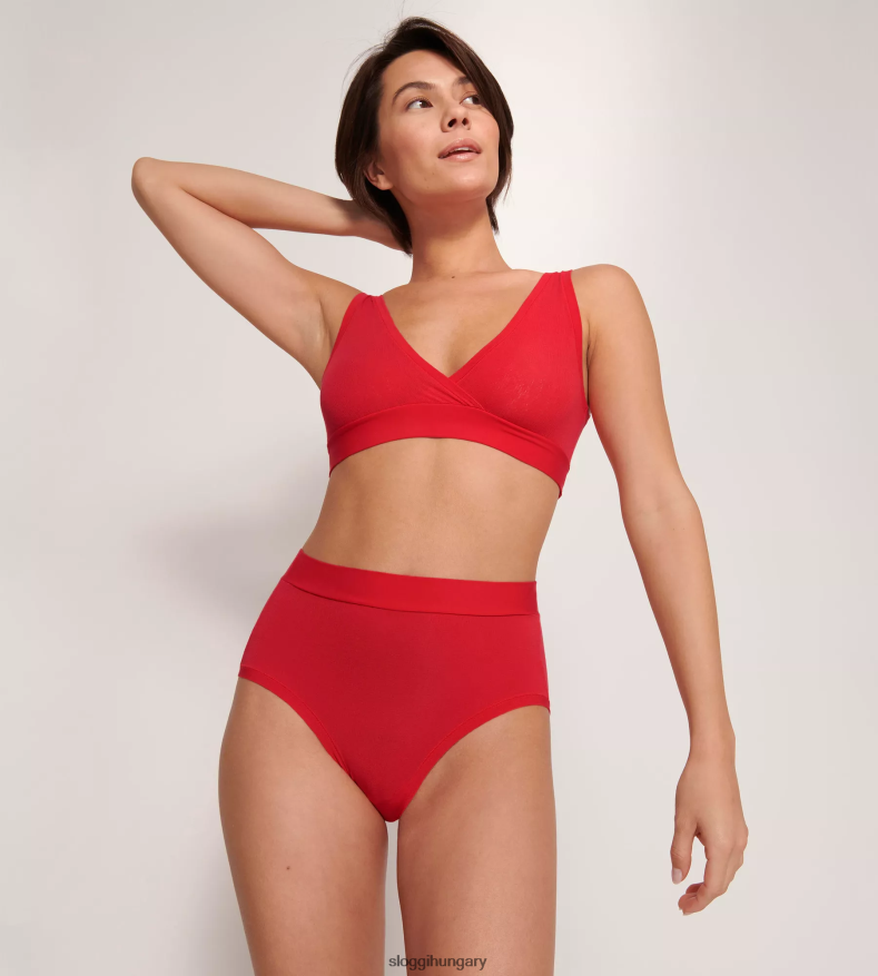 nadrág | HU sloggi nők go allround maxi nadrágot piros - fény kombináció J8248B593