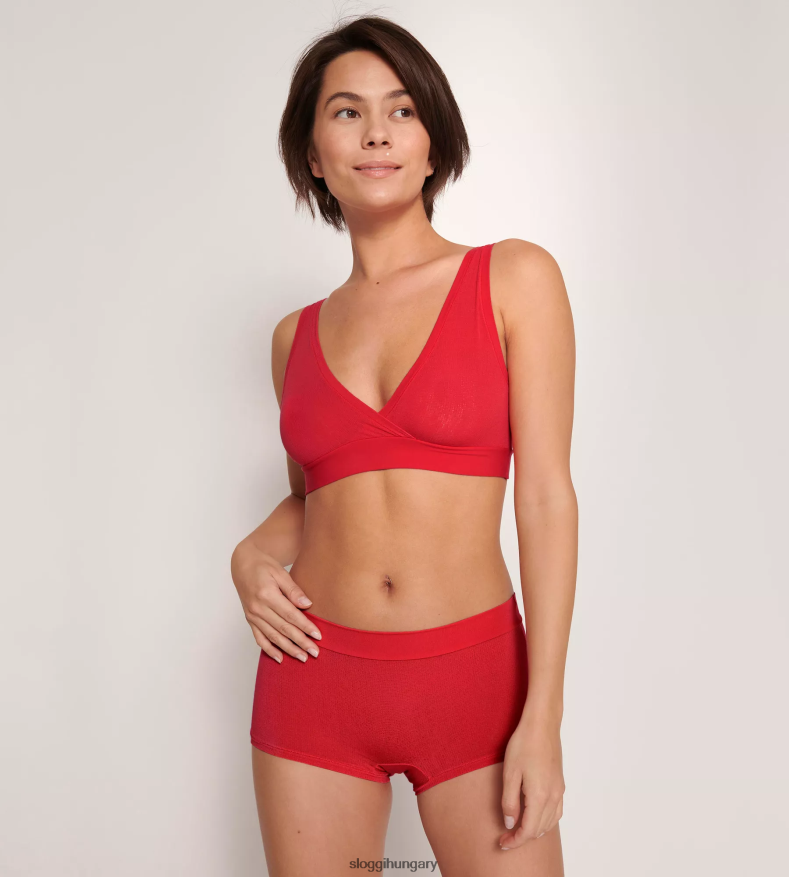 nadrág | HU sloggi nők megy allround rövid nadrág piros - fény kombináció J8248B562