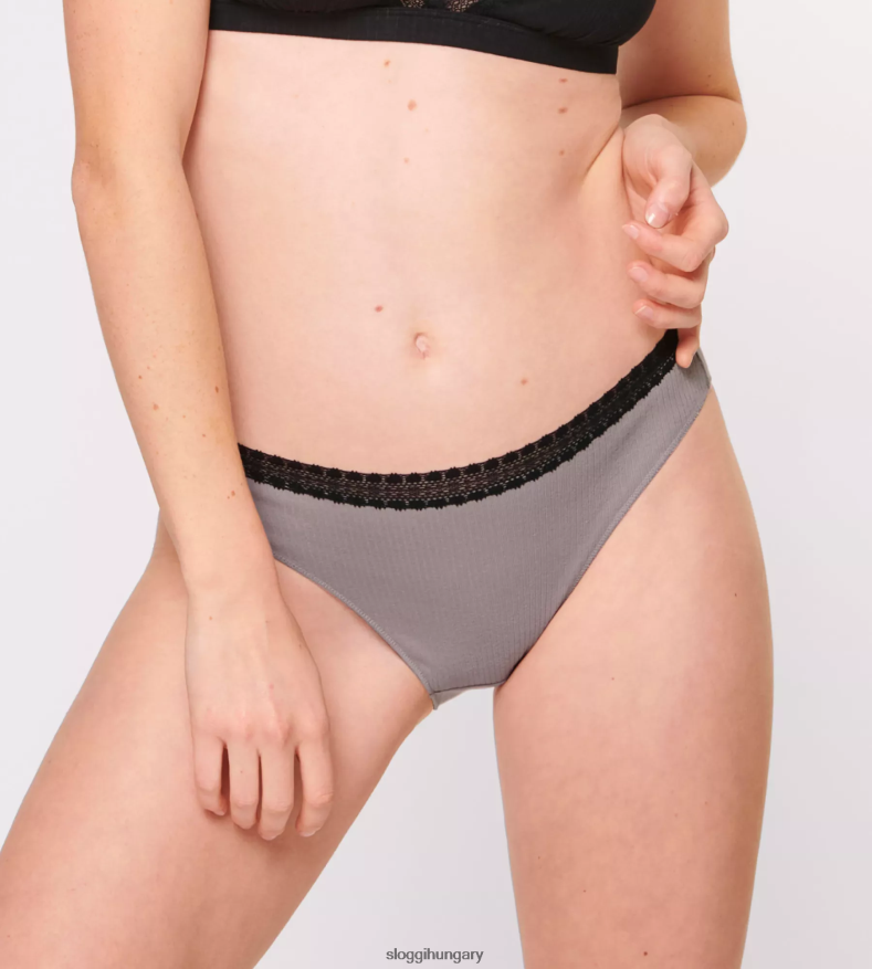 nadrág | HU sloggi nők menj bordás tai nadrág fekete kombináció J8248B152