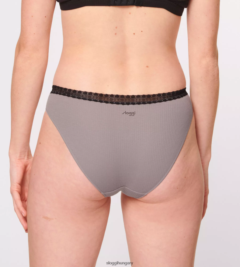 nadrág | HU sloggi nők menj bordás tai nadrág fekete kombináció J8248B152