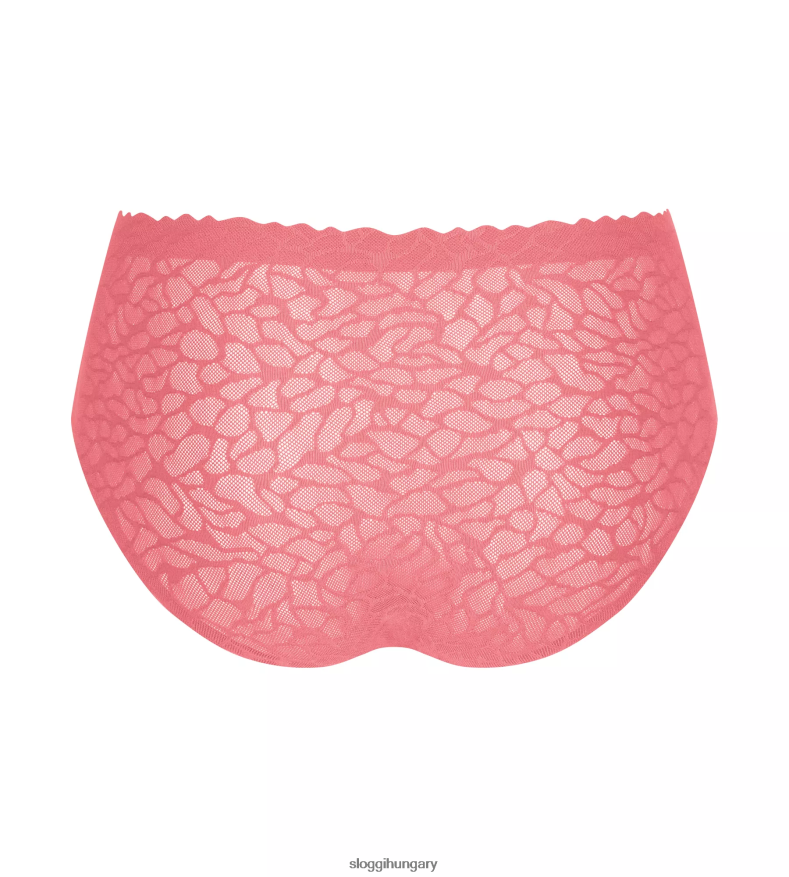 nadrág | HU sloggi nők nulla érzésű, magasderekú csipkenadrág sivatagi rózsa J8248B347