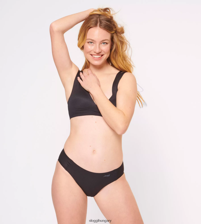 nadrág | HU sloggi nők nulla érzésű áramlású tai nadrág fekete J8248B385