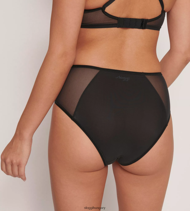 nadrág | HU sloggi nők puha, magas derekú nadrág fekete J8248B122