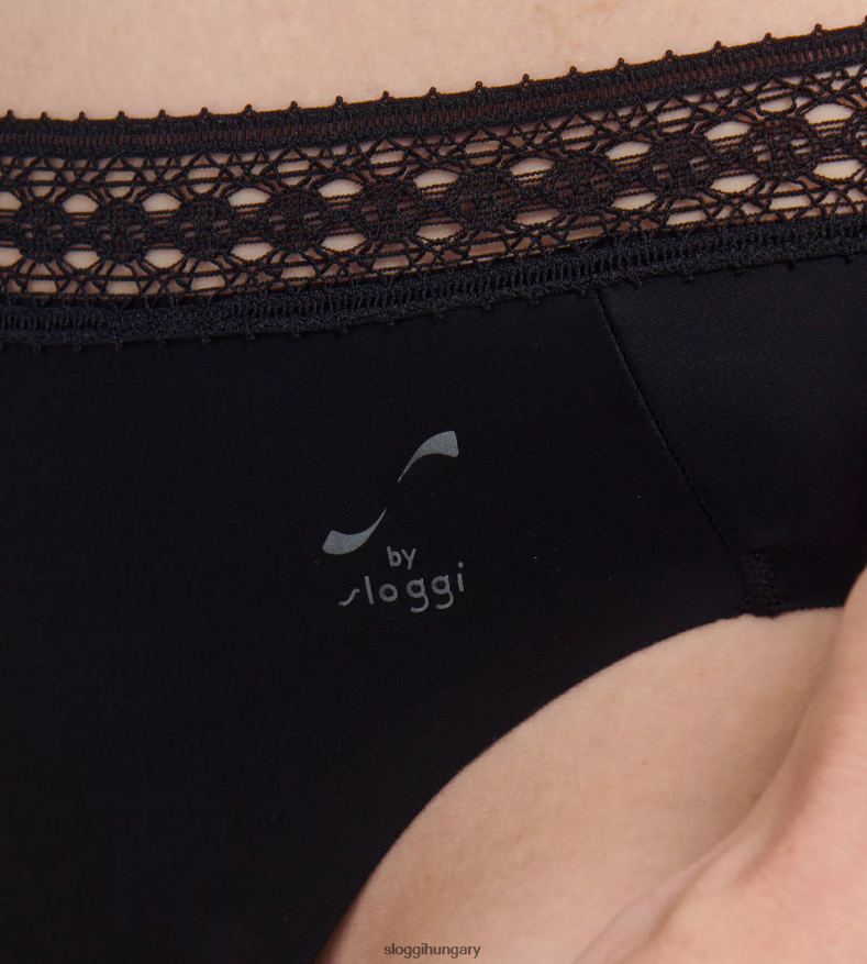 nadrág | HU sloggi nők s finom magasszárú alsónadrág fekete J8248B203