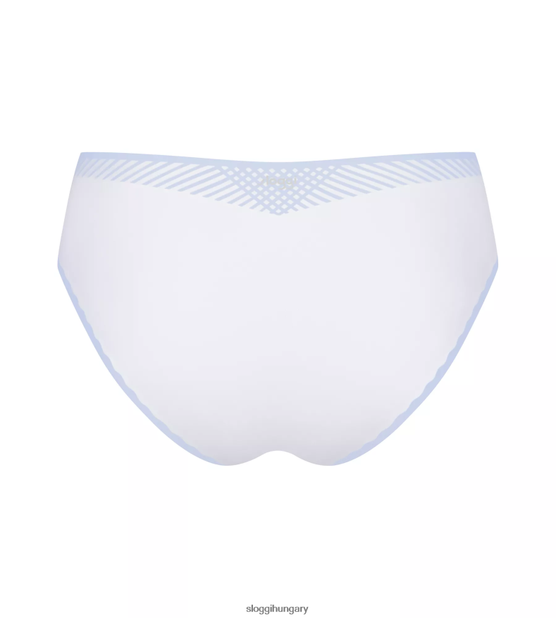 nadrág | HU sloggi nők testhez igazodó magasszárú nadrág fehér - világos kombináció J8248B525